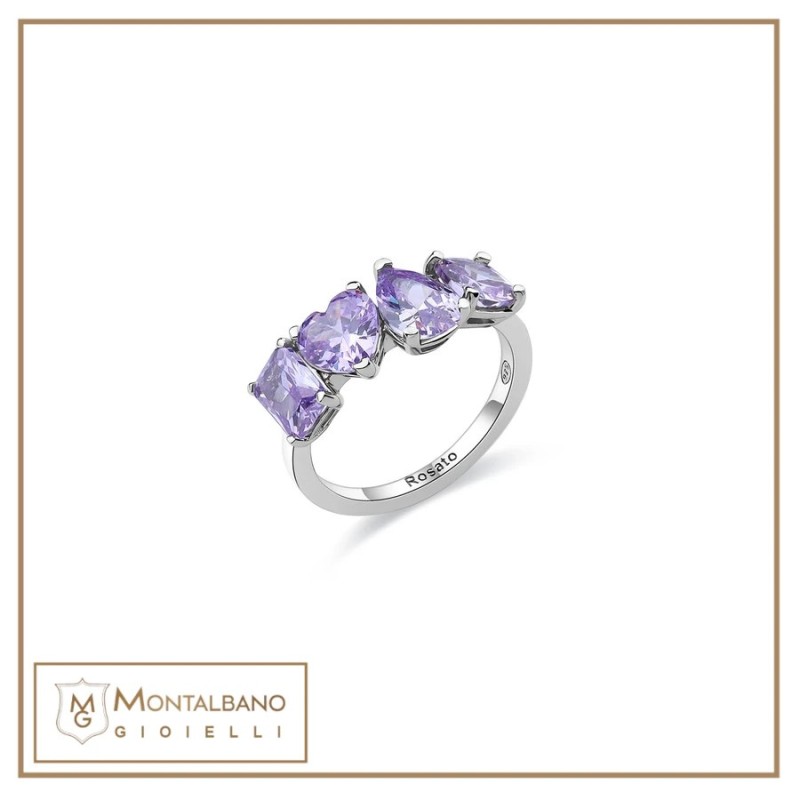 Anello GEMMA RZGE31A | anello Rosato Gioielli  in argento